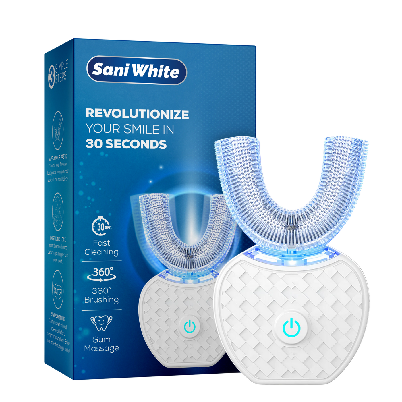 Sani White Toothbrush